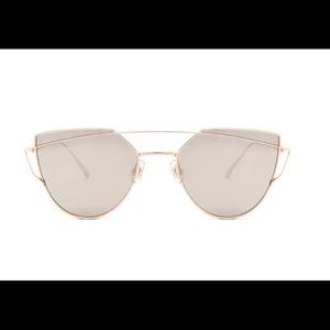 Gentle Monster Gold Love Punch Sunglasses